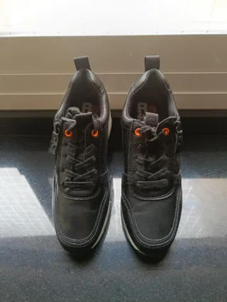 Zapatillas Refresh negras talla 38 con cremallera