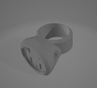 Soporte Garmin Varia Tija Sillín Redonda