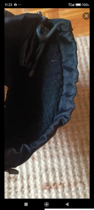 Botas de Nieve Impermeables Negras 44