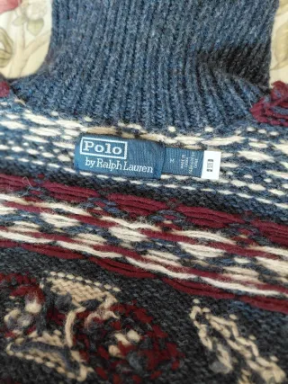 Jersey RL Ralph Lauren lana y Cachemira