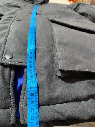 Parka Jack & Jones Negra Talla XS (Viste L)