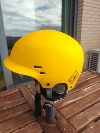 Casco K2 Esquí Snowboard Talla S (53-55cm amarillo