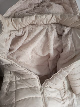 Parka Anorak Beige con Capucha