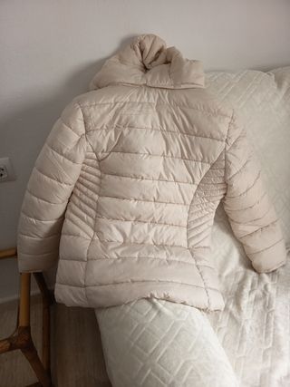 Parka Anorak Beige con Capucha