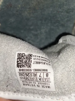 Zapatillas Reebok BB 4000 II, casual azul y blanco