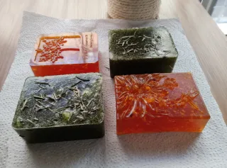 Jabones Artesanales Romero y Naranja