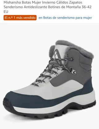Botas de montaña Mishansha mujer talla 36