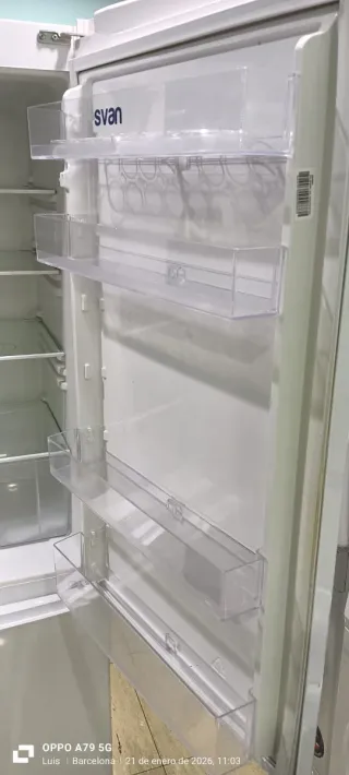 NEVERA COMBI SVAN NO FROST ENERGÍA A+