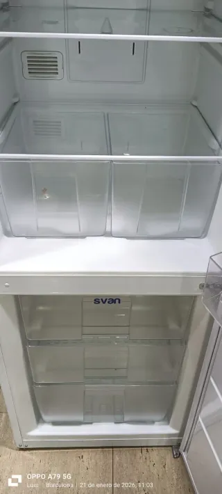 NEVERA COMBI SVAN NO FROST ENERGÍA A+
