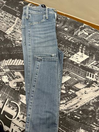 Leggings Hollister Azul Talla 32