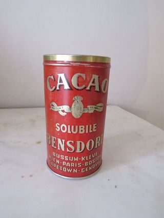 Scatola Cacao Solubile Bensdorp Vintage