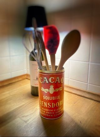 Scatola Cacao Solubile Bensdorp Vintage