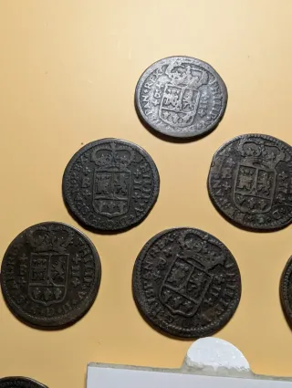 Monedas Felipe V 2 Maravedís 1720 España