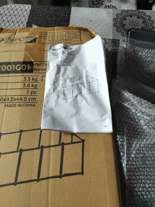 Jaula para mascotas Songmics LPC001G01