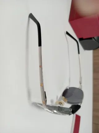 Gafas Cartier Santos Dumont Oro y Negro