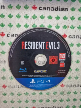 Resident Evil 3 PS4