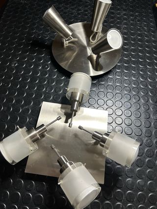 Plafones Cromados GU10