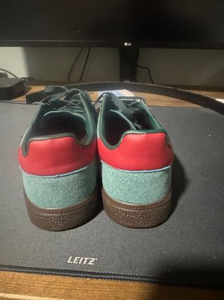 Adidas Spezial Talla 43.5 Verde/Rojo