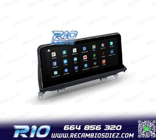 RADIO GPS ANDROID 14 BMW X5 E70 X6 E71 11-13 CIC