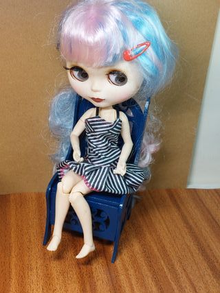 Butaca artesanal Blythe MDF. escala 1:6