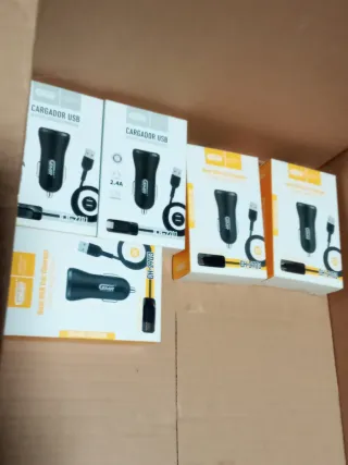 Cargador Coche Dual USB GMR CH-2703