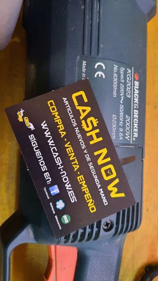 BLACK & DECKER KG2023 AMOLADORA RADIAL GRANDE 2000