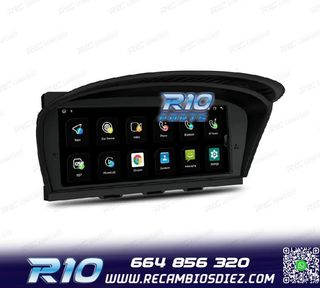 RADIO GPS ANDROID 12 BMW SERIE 3 E90 E91 E92 E93 SERIE 5 E60