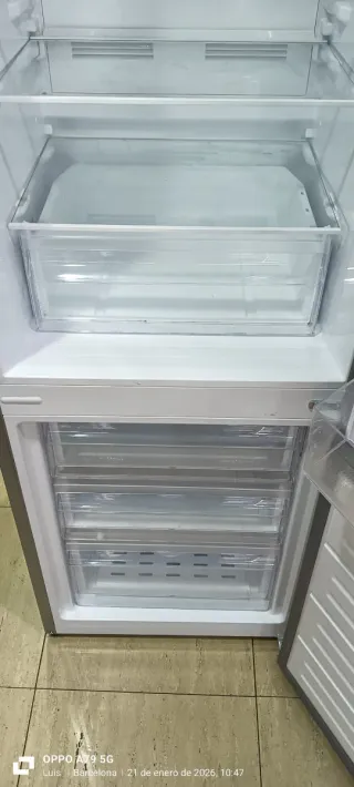 NEVERA COMBI FAGOR NO FROST ENERGÍA A+