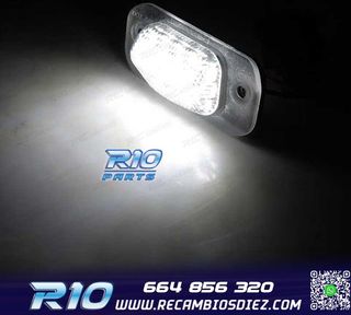 LUZ MATRICULA LED VOLKSWAGEN VW GOLF 3 POLO 3 SEAT CORDOBA