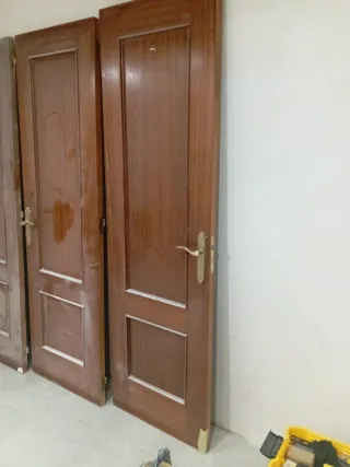 Puertas de interior de madera