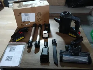 Aspiradora Inalámbrica con 2 Baterías