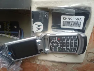 Motorola RAZR V3x Blu/Argento Nuovo
