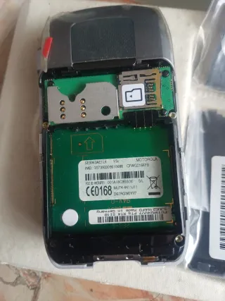 Motorola RAZR V3x Blu/Argento Nuovo