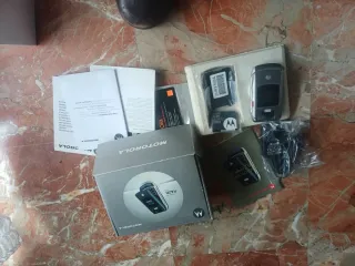 Motorola RAZR V3x Blu/Argento Nuovo