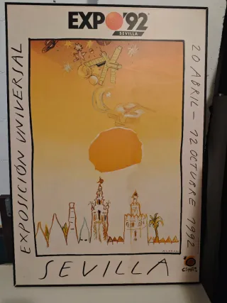 Cartel Original Expo 92 Sevilla
