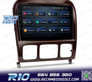 RADIO GPS ANDROID 13 MERCEDES CLASE S W220 98-05