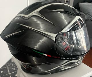 Casco Moto AGV con Intercomunicador Sena