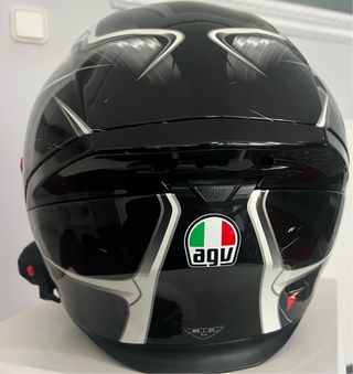 Casco Moto AGV con Intercomunicador Sena