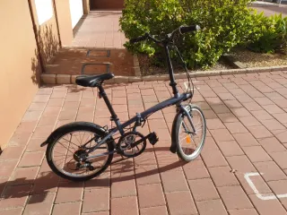 Bicicleta plegable Decathlon paseo