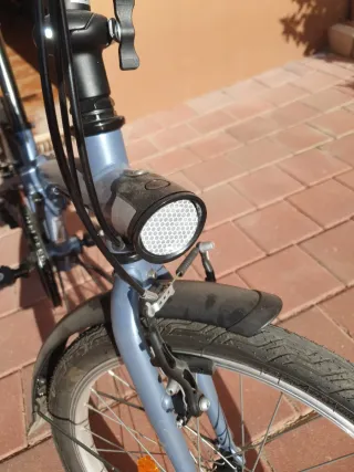 Bicicleta plegable Decathlon paseo