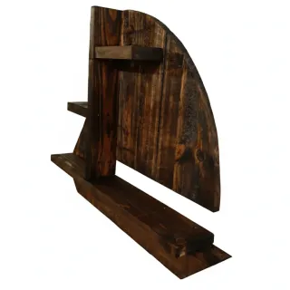 Mensola barca a vela artigianale