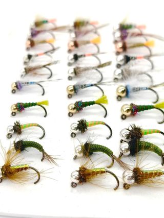 Moscas Ninfa SIN Muerte Pesca Trucha