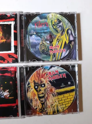 Lotto 2 CD Iron Maiden