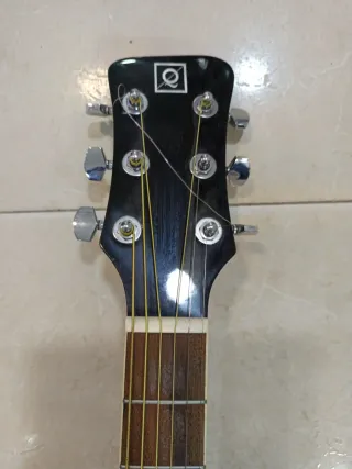 Guitarra Acústica Negra