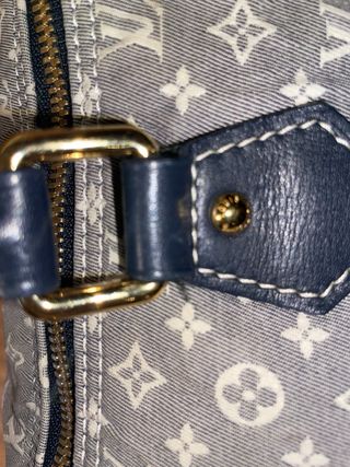Borsa Speedy Louis Vuitton Grigia e Blu