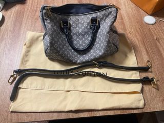 Borsa Speedy Louis Vuitton Grigia e Blu