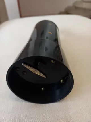 Portasigarette vintage a scomparsa con carillon