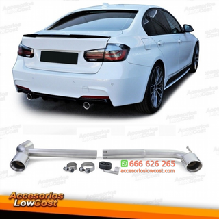 KIT ESCAPE CON COLAS PARA BMW F30 F31 10-18 LOOK