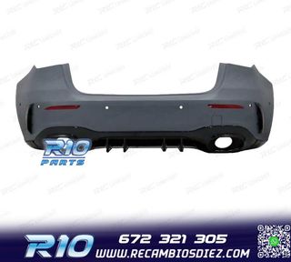 PARAGOLPES TRASERO MERCEDES CLASE A W177 LOOK A35 + COLAS E