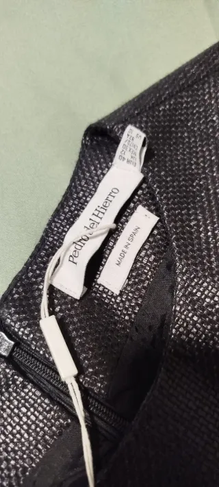 Vestido de piel negro